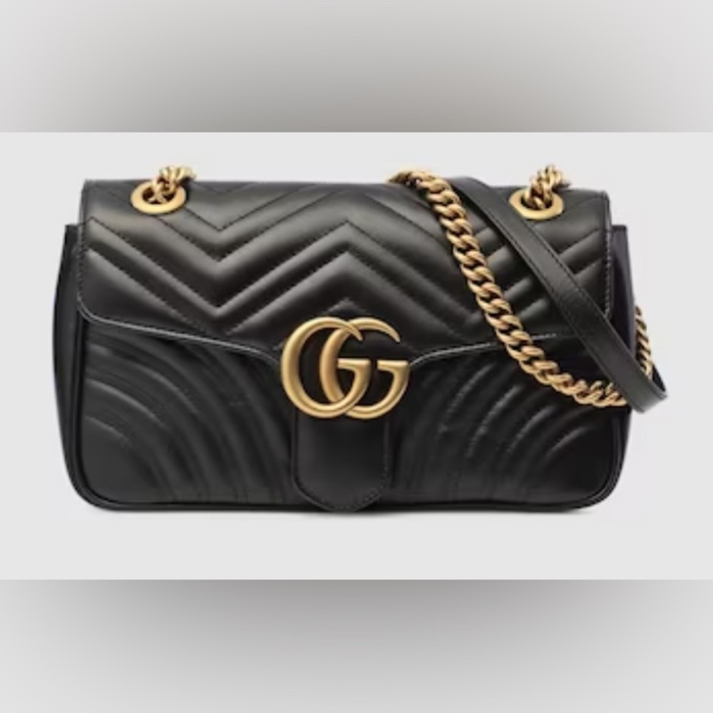 GG MARMONT SMALL SHOULDER BAG | Style ‎443497 DTDIT 1000